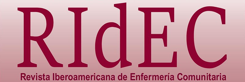 Revista Iberoamericana de Educación e Investigación en Enfermería Comunitaria
